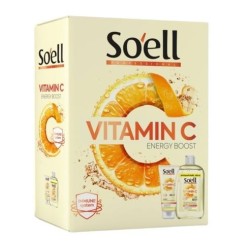 Набор Soell Энерджи Буст Витамин C Мицеллярная вода + Пенка для умывания 600 мл + 120 мл