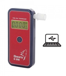 Алкотестер Dingo с подключением к ПК (usb-порт) E-010