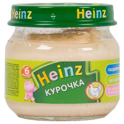 Пюре, Heinz (Хайнц) 80 г курочка с 6 мес