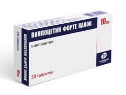 Винпоцетин форте Канон табл. 10 мг 30 шт.