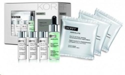 Набор Korff Абсолют Мультиактив для регенерирующего лифтинг-ухода (3-недельный курс - 3 маски одноразовых + сыворотка регенерирующий уход №1+№2+№3 по 12 мл + сыворотка интенсивный успокаивающий уход 20 мл)